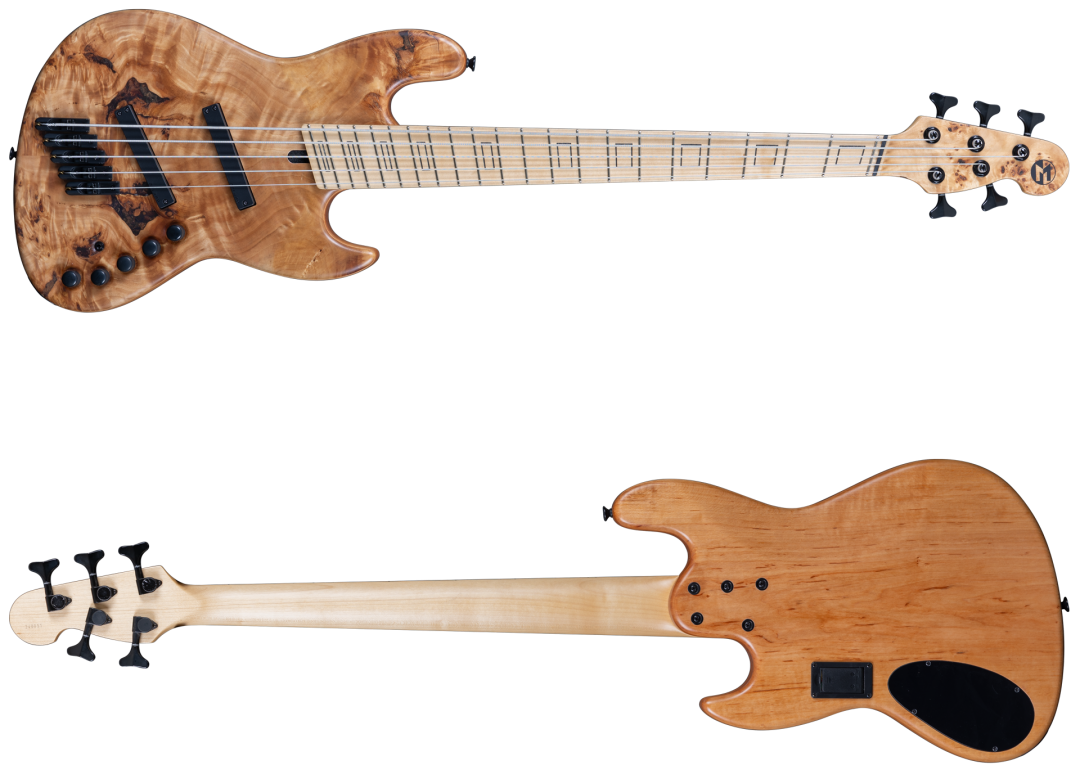 Maruszczyk Instruments Elwood L 5a Maple Burl Multiscale